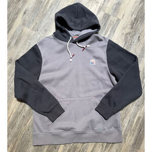 Laguna Hooded Sweatshirt Men’s Large Gray Two-Tone Long Sleeve Pullover